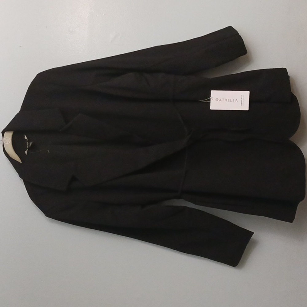 Athleta Elegant Black Suit Jacket